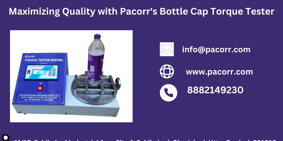 Everything Manufacturers Should Know About the Benefits of Bottle Cap Torque Tester