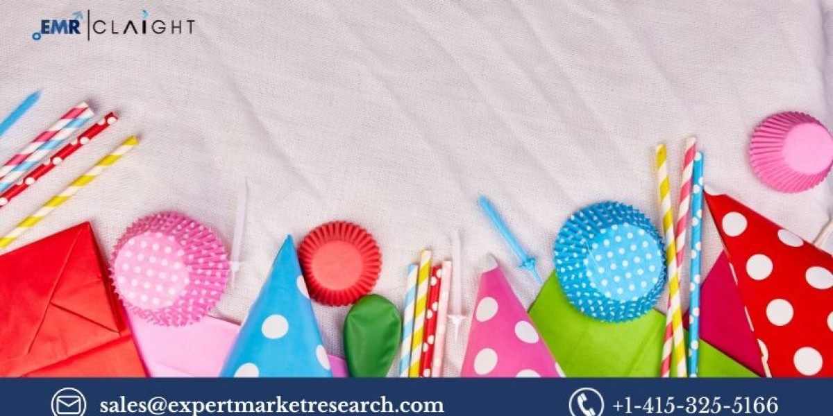 Party Supplies Market: Growth, Trends, and Insights (2025-2034)